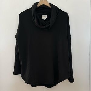 Lou & Grey signature soft cowl neck tunic top